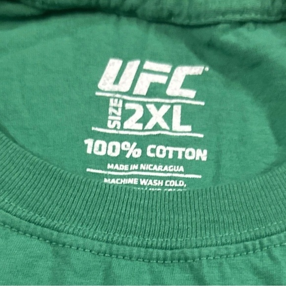 UFC Team Conor McGregor 2021 “The King Is Back” Irish Green Shirt, 2XL 2 X-Large - Picture 3 of 5